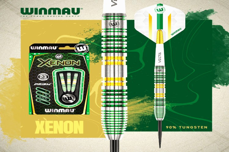 Winmau Xenon 90% Tungsten Darts 25g (3pcs) - Knight Shot